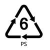 6 ps resin code recycling code symbol
