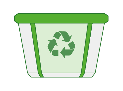 plastic recycling collection